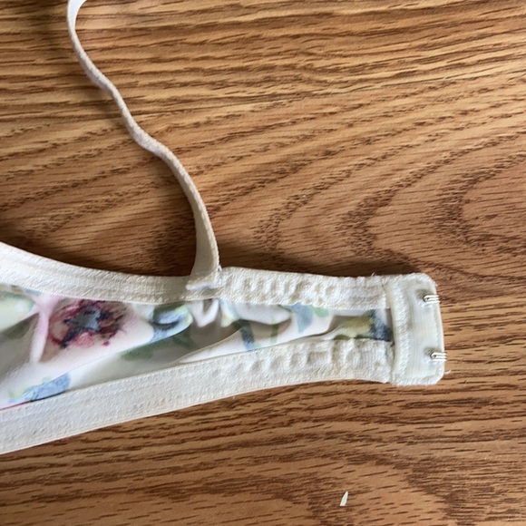 Gilly hicks white/floral bra with push-up size 34C - Picture 5 of 6